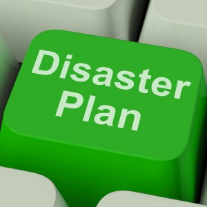 disaster plan keyboard button
